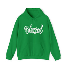 Load image into Gallery viewer, Blessed - Cursive - Unisex Heavy Blend™ Hooded Sweatshirt