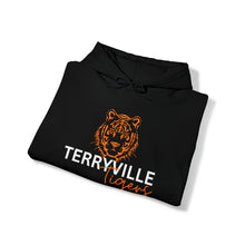 Load image into Gallery viewer, Terryville Tigers - Tiger - ADULT Unisex Heavy Blend™ Hooded Sweatshirt