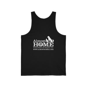 Almost Home Front & Back - Unisex Jersey Tank