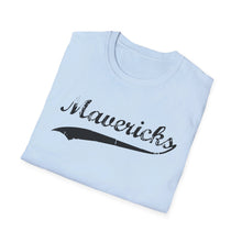 Load image into Gallery viewer, Mavericks - Black Swoosh - Unisex Softstyle T-Shirt (Adult)