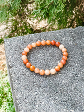 Load image into Gallery viewer, Red Aventurine Stretch Bracelet (Motivation &amp; Vitality)