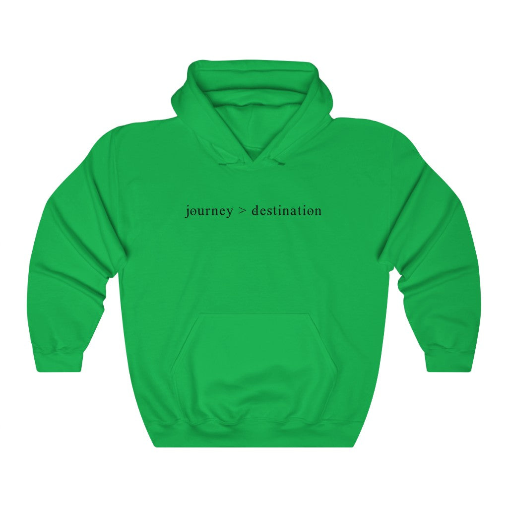 JOURNEY > DESTINATION - Unisex Heavy Blend™ Hooded