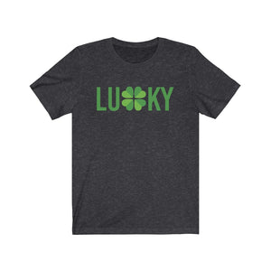 LUCKY - Unisex Jersey Short Sleeve Tee