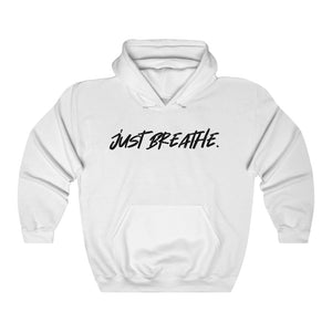 JUST BREATHE - Unisex Heavy Blend™ Hooded Sweatshirt
