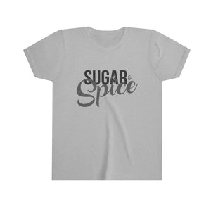 SUGAR & SPICE - Youth Short Sleeve Tee in White