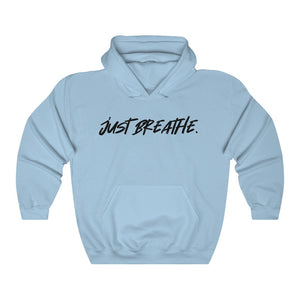 JUST BREATHE - Unisex Heavy Blend™ Hooded Sweatshirt